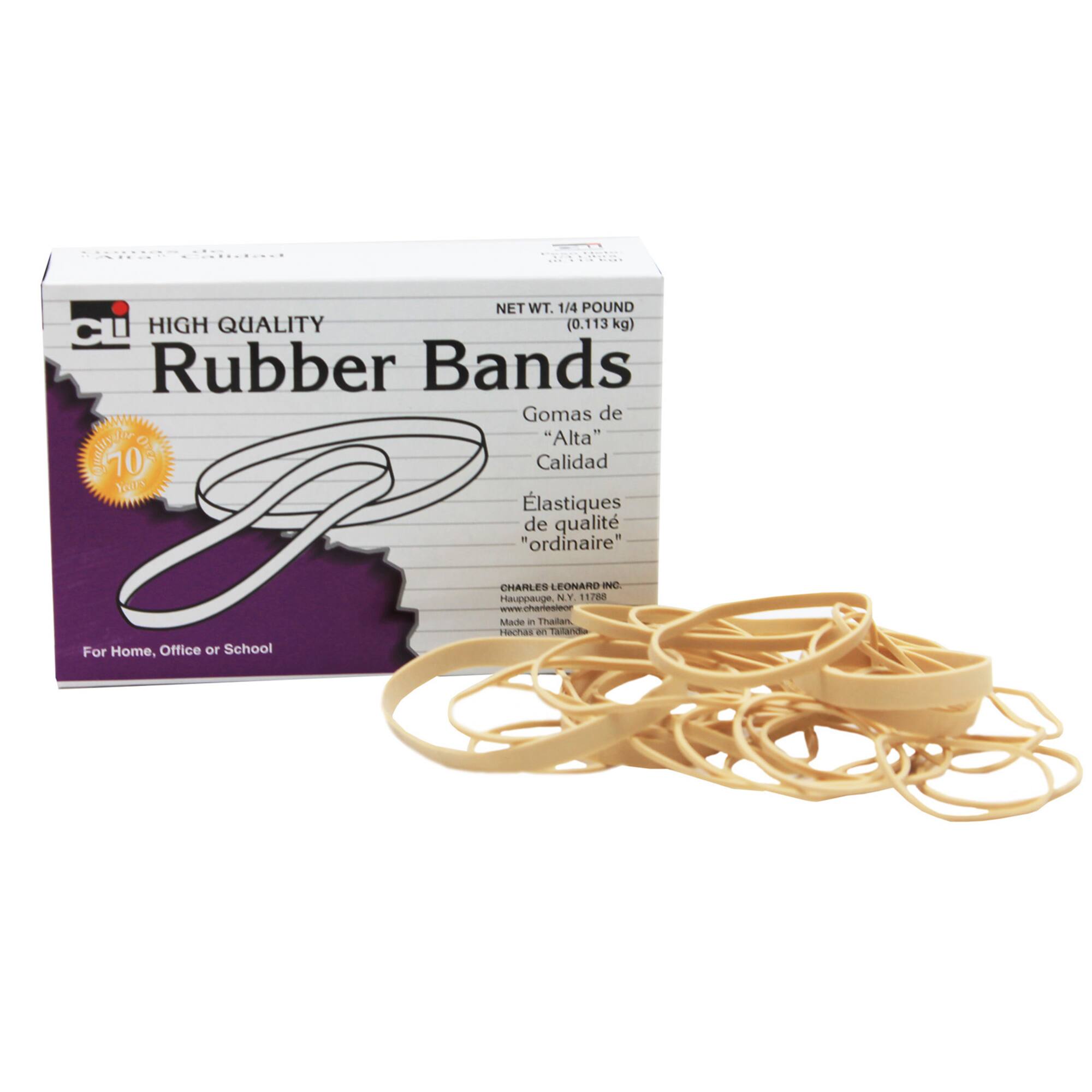 Assorted Size Rubber Bands, 10 Boxes